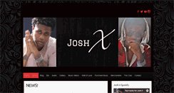 Desktop Screenshot of joshxantusmusic.com